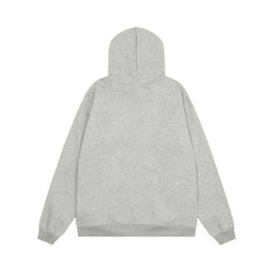 Broken Planet Puff Print Fleece Zip Up Hoodie