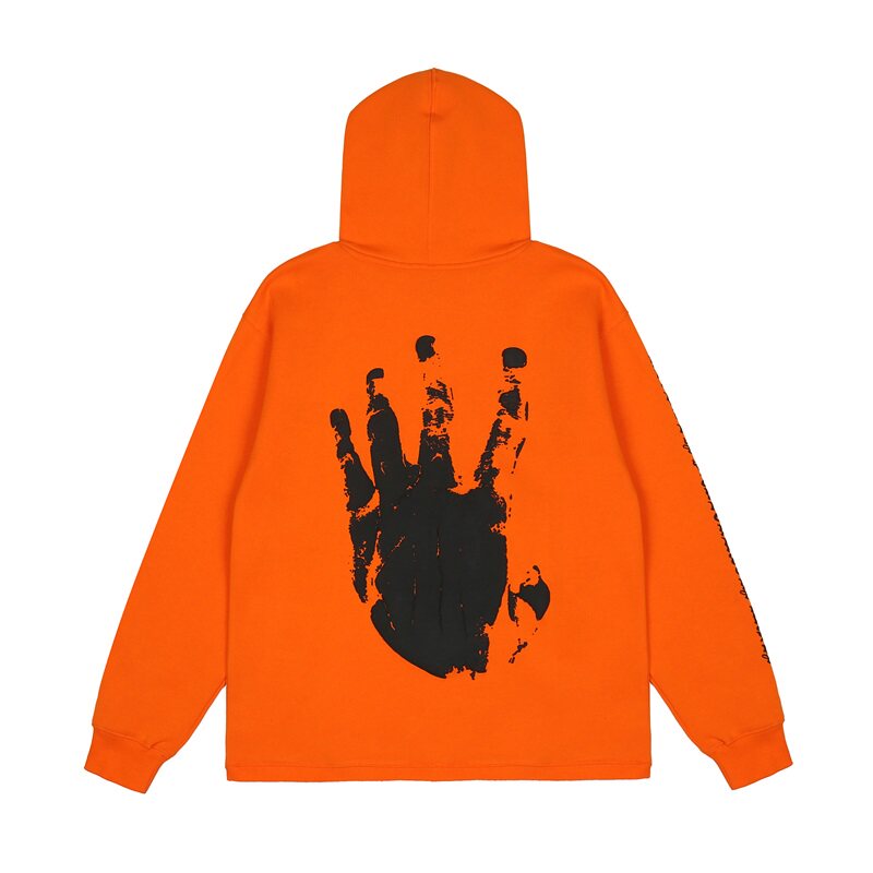 Revenge High Street Puff Print Fleece Hoodie
