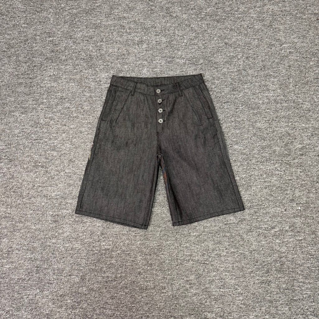 Derschutze Blossom V2 Embroidered Denim Jorts