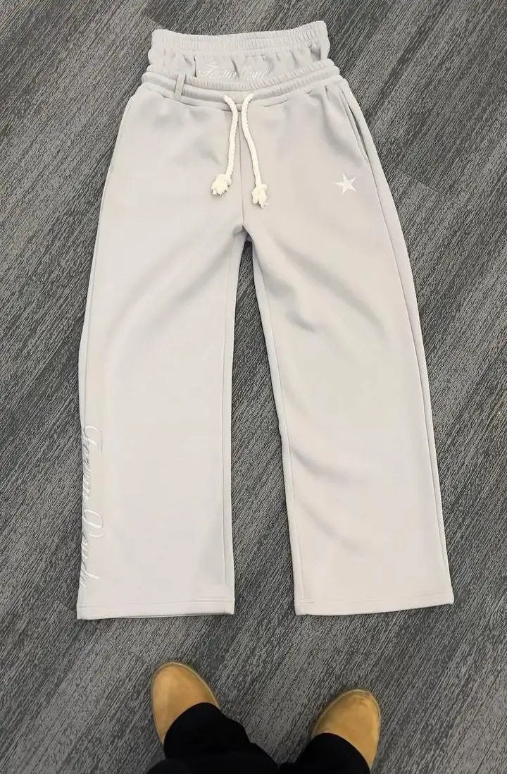 Sweatpants - Streetwear casual folding leggings