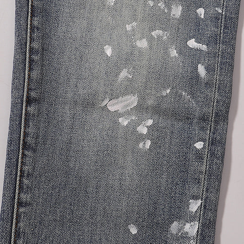 Purple Brand Men Paint Splatter Denim Jeans