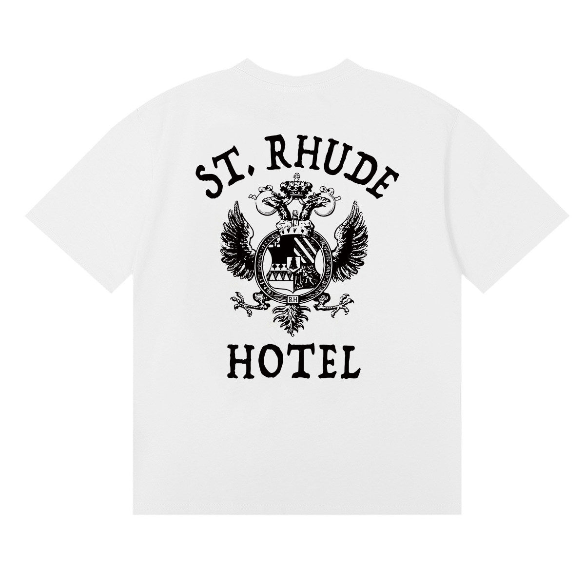 Rhude Hotel Totem Print Short-Sleeved T-shirt
