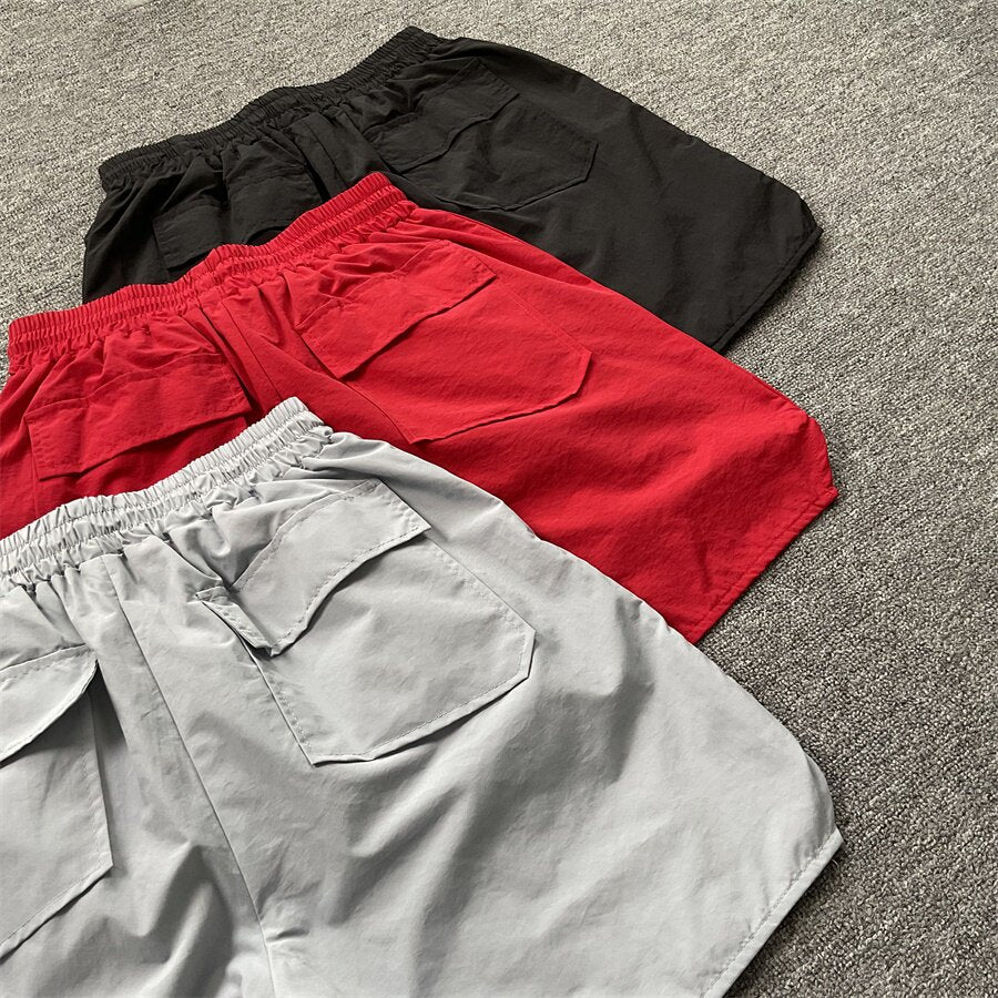 Rhude x Pirelli collaboration summer casual shorts