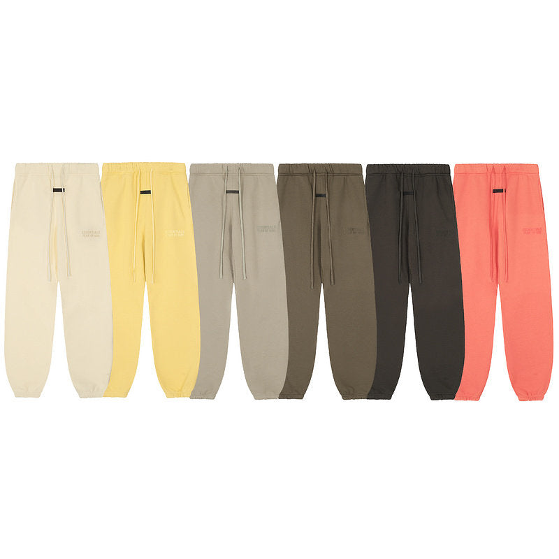 Essentials Printed Loose-Fitting Sporty Casual Cuffed Pants