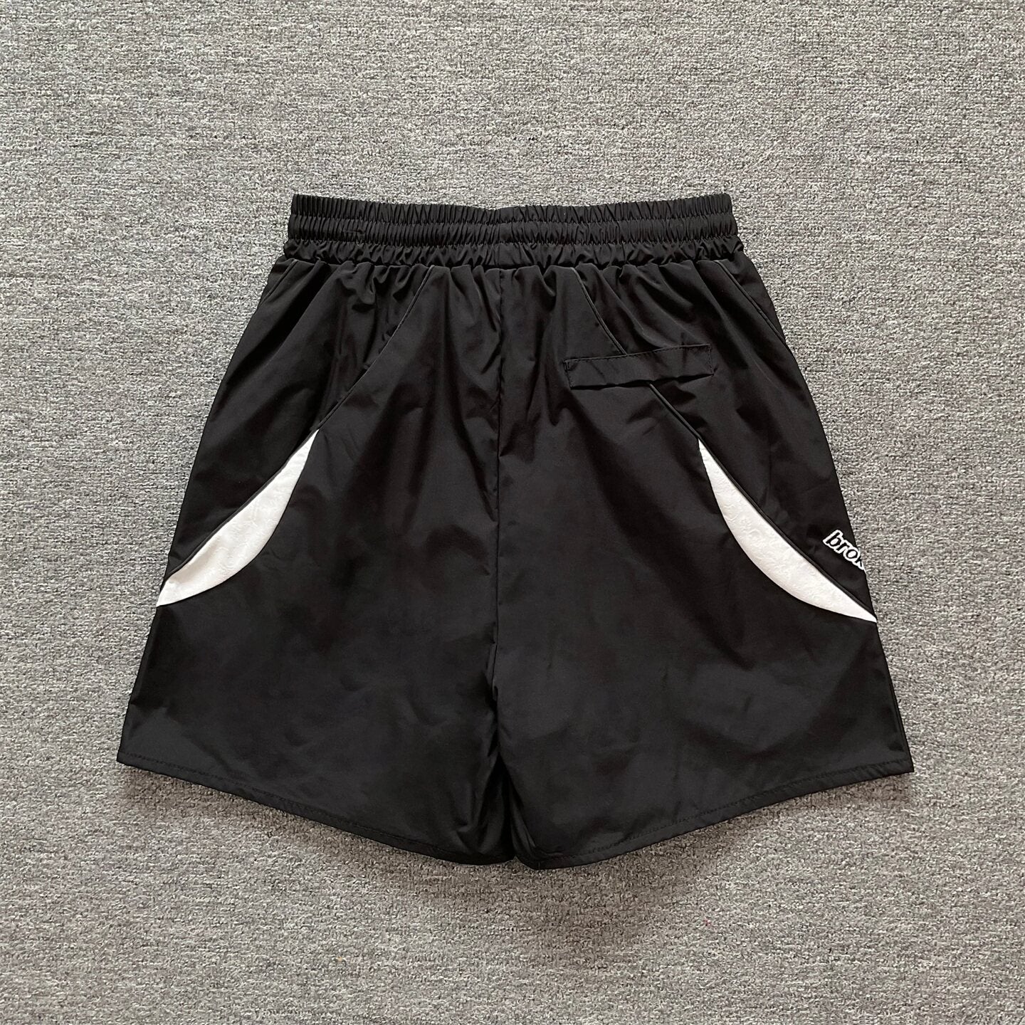 Broken Planet Geometric Spliced Quick Dry Shorts