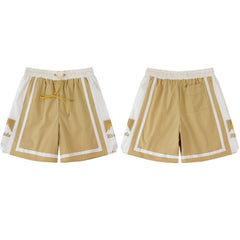 Rhude Panel Logo Short - Sunset Print Colorful Shorts