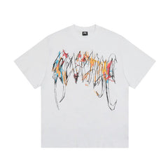 Revenge Lil Durk Sketch Portrait Oversized Tee