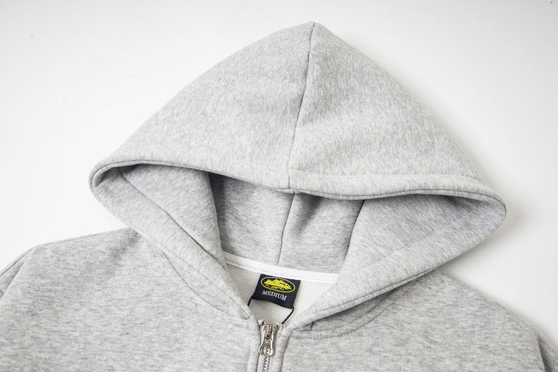 Corteiz fleece-lined sports sweatshirt set