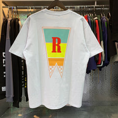 Rhude HUDE pattern printed T-shirt