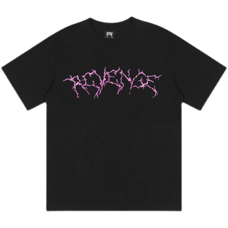 Revenge American Punk Rock Anime Oversized Tee