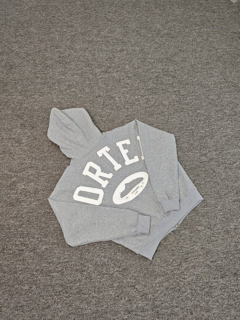 Corteiz Patchwork Embroidered Loose Fleece Hooded Shirt