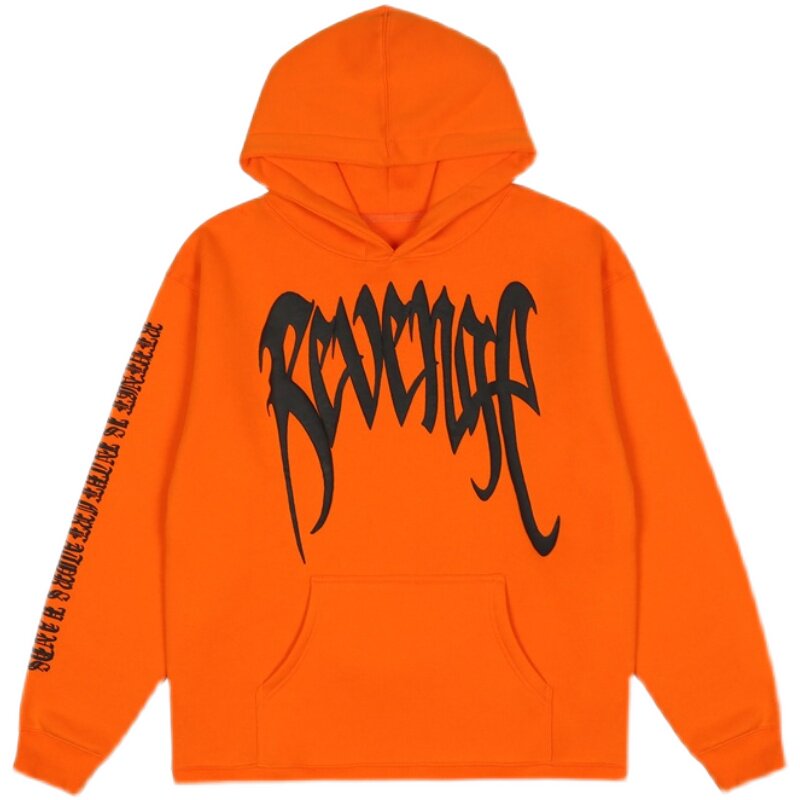 Revenge High Street Puff Print Fleece Hoodie