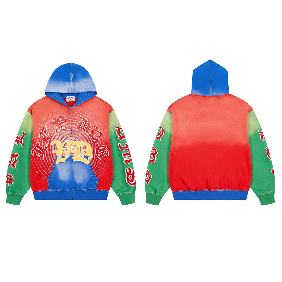 Vale Forever Multicolor Racing Dreams Hoodie – Retro Graphic Style