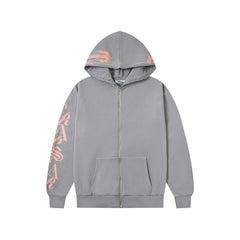Trapstar Hip-Hop Printed Fleece Hooded Sweatshirt