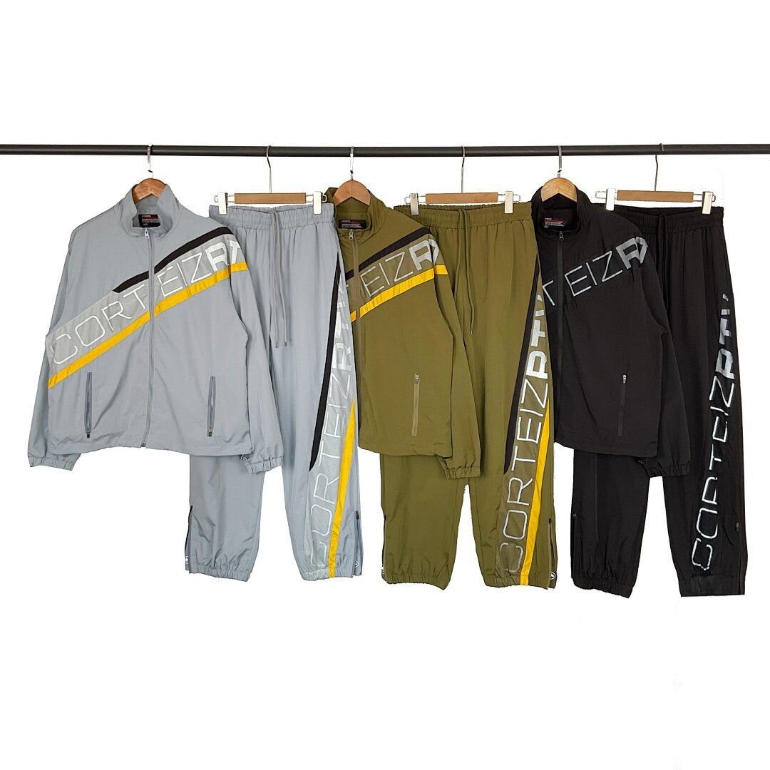 Corteiz High Street Retro Patchwork Sportswear Set