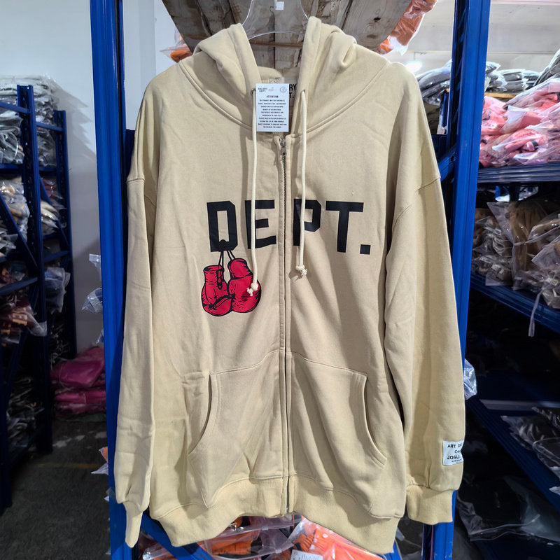 GALLERY DEPT HIP HOP  24FW Boxing Gloves Print Hoodie