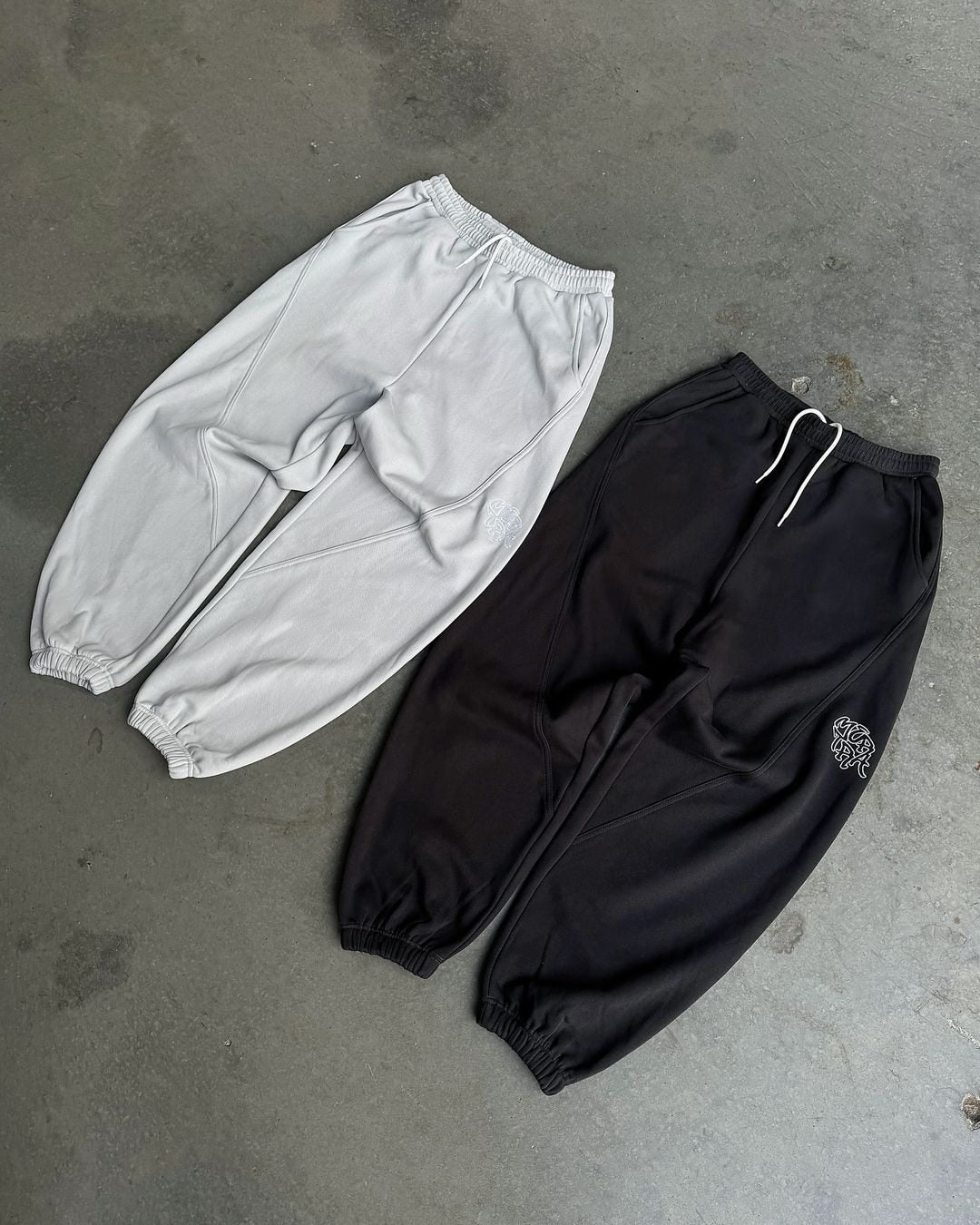 Sweatpants - Street-style stretch waistband y2k pants