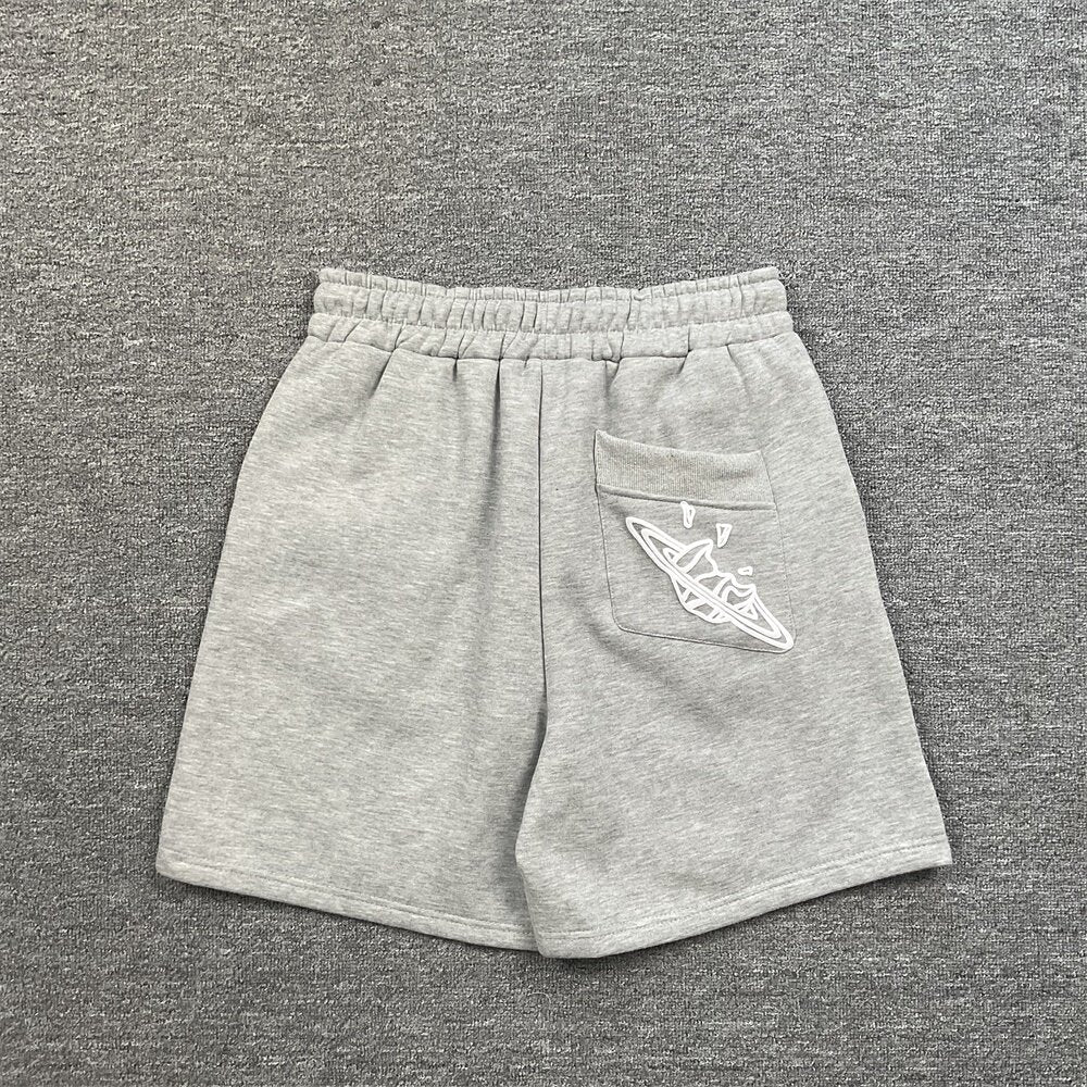 Broken Planet Puff Print Fleece Sweat Shorts