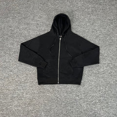 Derschutze Warhorse Applique Zip Up Fleece Hoodie