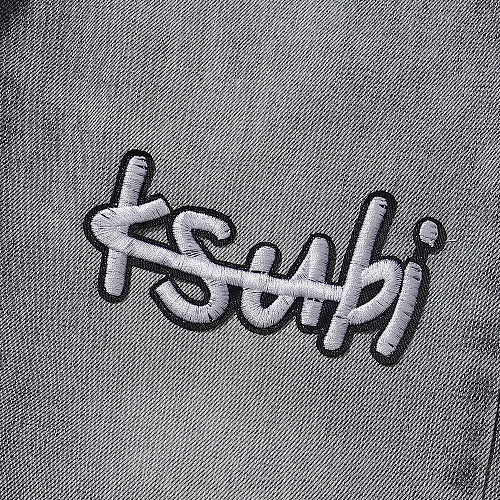 Ksubi Men Varsity Patch Slim Denim Jeans