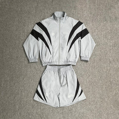 Broken Planet Reflective Tech Wear Jacket Shorts Set
