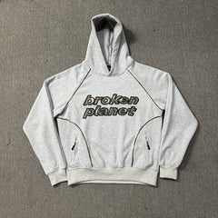 Broken Planet Camouflage Puff Print Fleece Sweatsuit