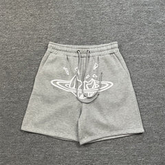 Broken Planet Puff Print Fleece Sweat Shorts