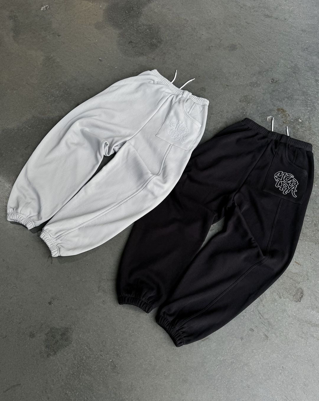 Sweatpants - Street-style stretch waistband y2k pants