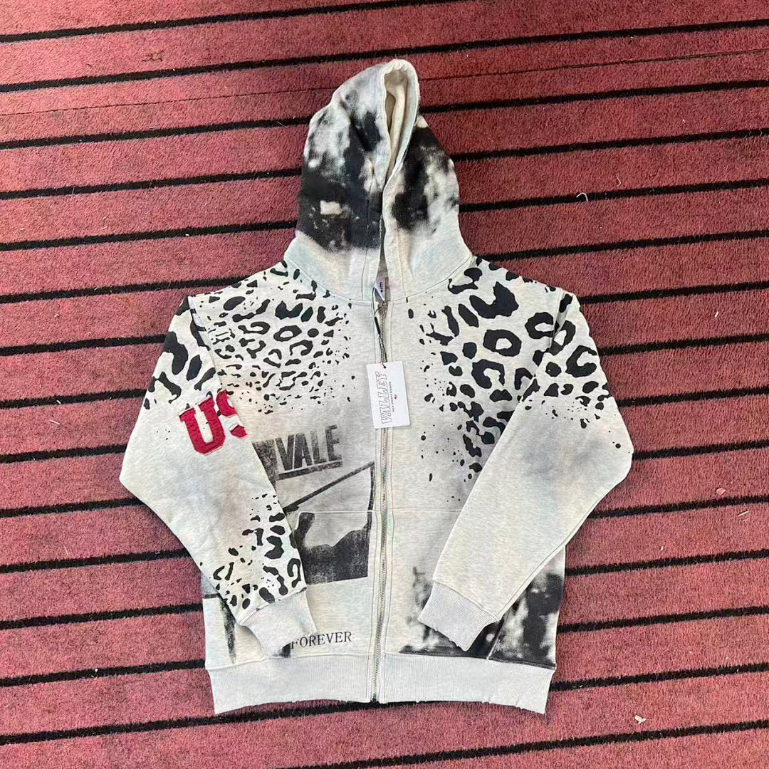 VALE VALLEY TRACKSUIT Hip-Hop Streetwear Sweatshirt Set