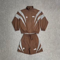 Broken Planet Reflective Tech Wear Jacket Shorts Set