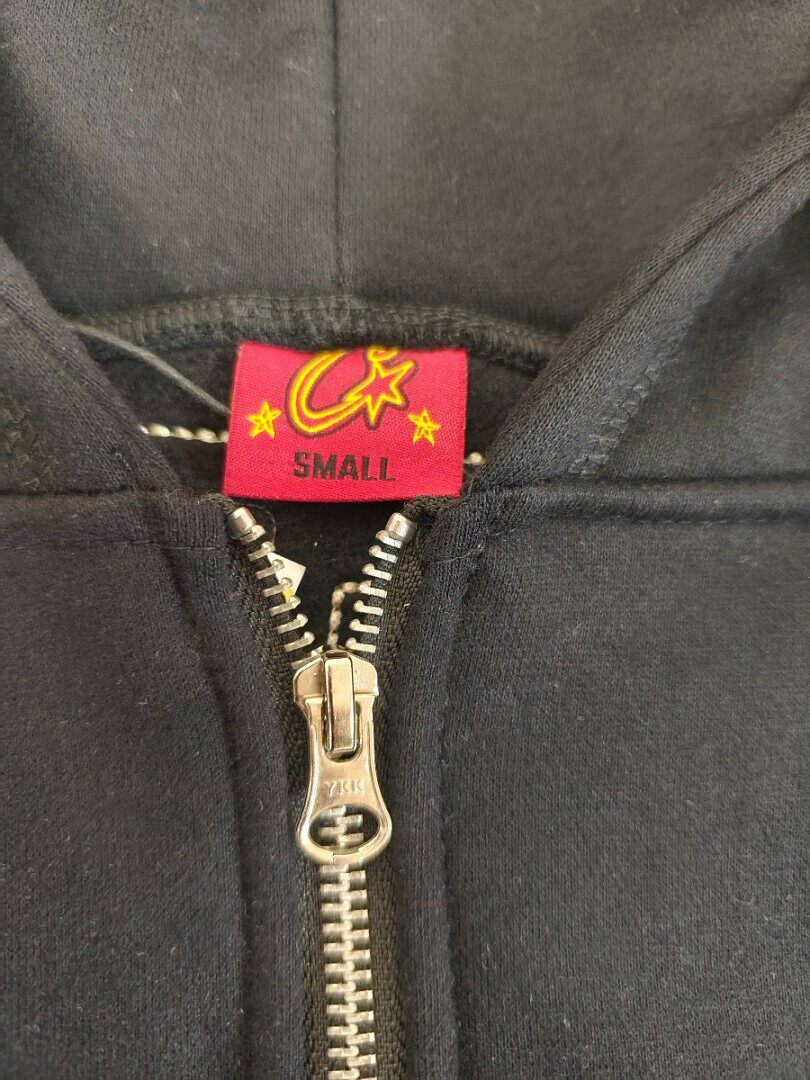 Corteiz Patchwork Embroidered Loose Fleece Hooded Shirt