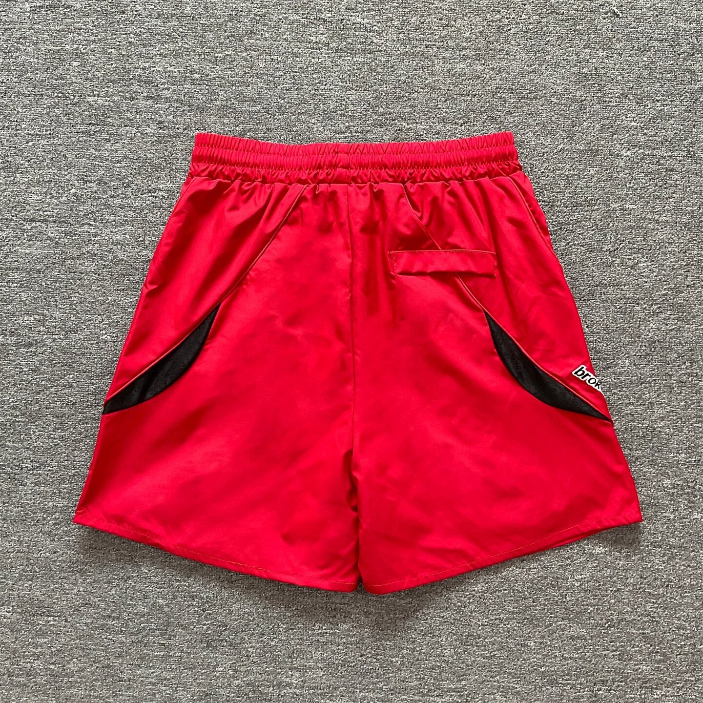 Broken Planet Geometric Spliced Quick Dry Shorts
