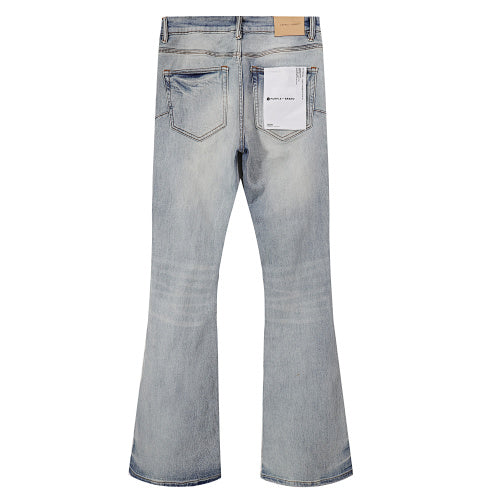 Purple Brand Men Flare Leg Denim Streetwear Jeans