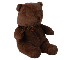 Maileg Teddy Bear Plush, Medium - Dark Chocolate
