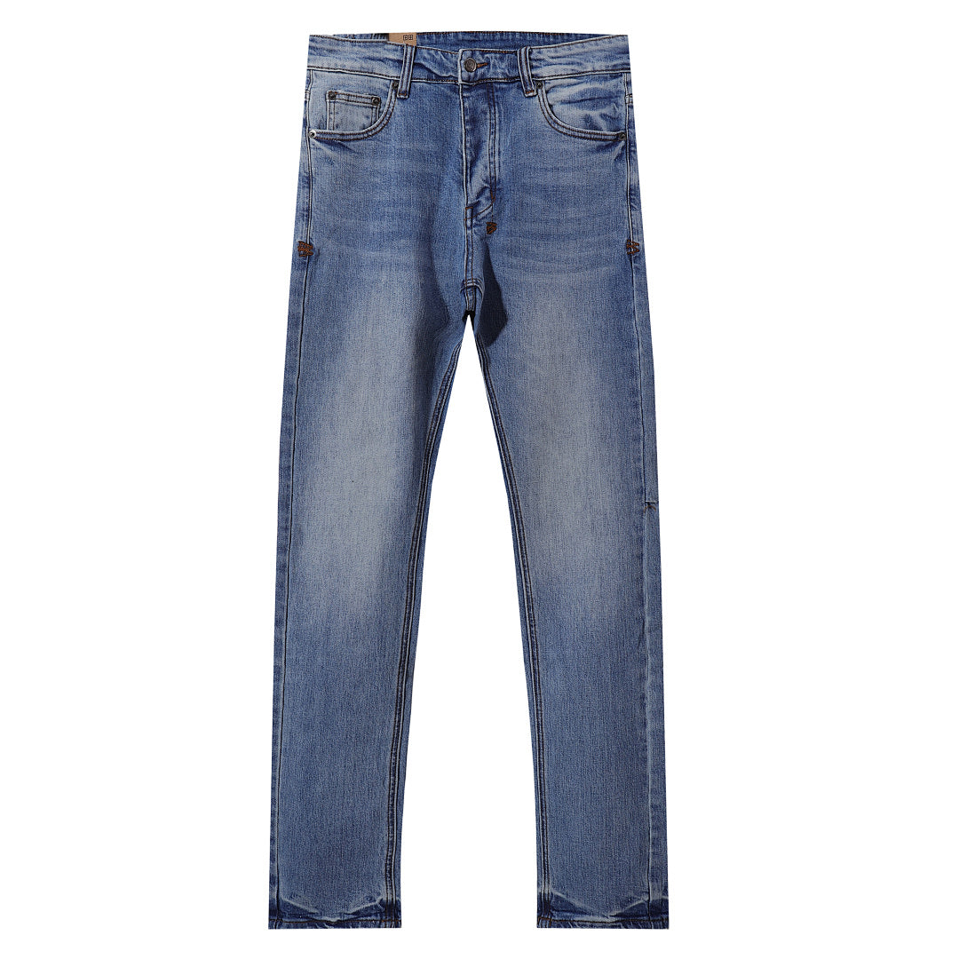 Ksubi Vintage Light Blue Wash Slim Denim Jeans