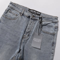 LOST SHDWS Vintage Light Wash Button Fly Jeans