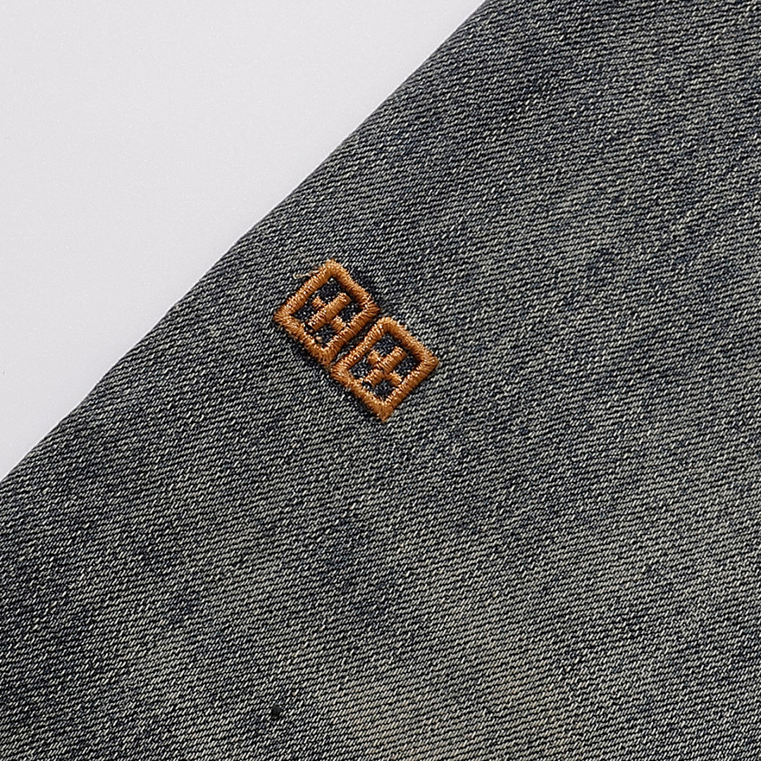 Ksubi Vintage Mud Wash Distressed Slim Denim Jeans