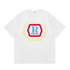 RHUDE High Street Oversized Graphic Pure Cotton T-Shirt