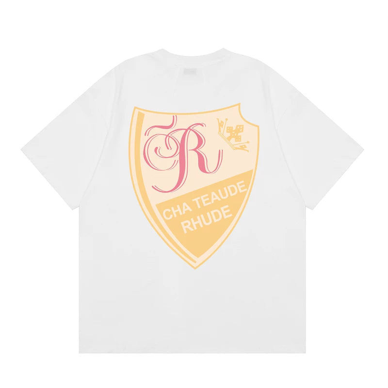 RHUDE High Street Oversized Graphic Pure Cotton T-Shirt