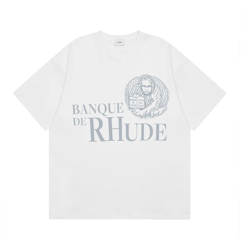 RHUDE High Street Oversized Graphic Pure Cotton T-Shirt