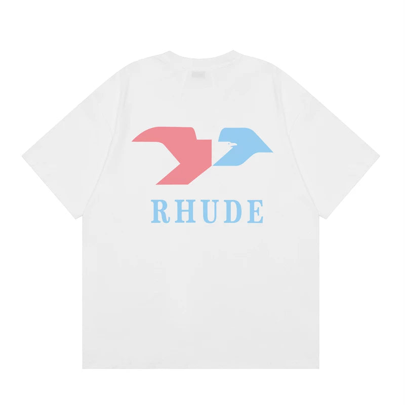 RHUDE High Street Oversized Graphic Pure Cotton T-Shirt