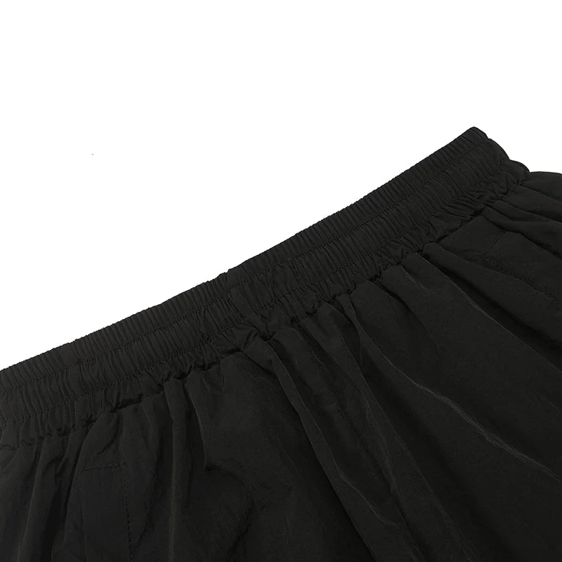 MIXED EMOTION Rhinestone Embroidered Wide Leg Pants