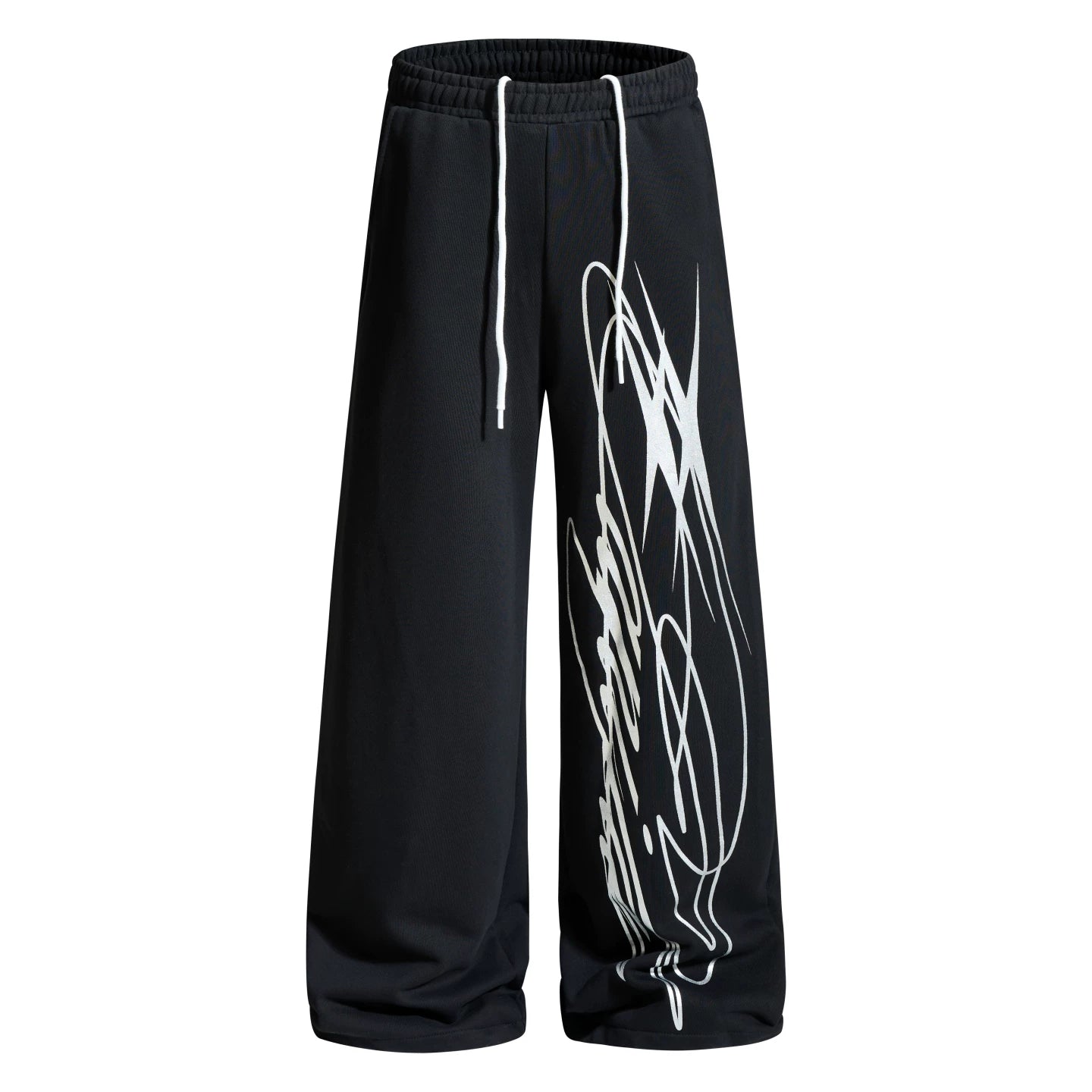 Aknife American-style street hip-hop wide-leg pants