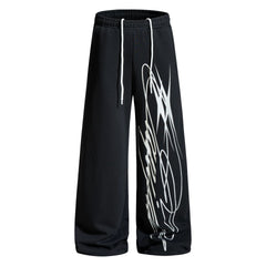 Aknife American-style street hip-hop wide-leg pants
