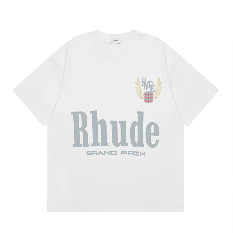 RHUDE High Street Oversized Graphic Pure Cotton T-Shirt
