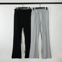 Vujade kenijima 004 straight-leg casual trousers micro-flare sports pants vibe style trousers men and women trendy