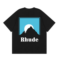 RHUDE High Street Oversized Graphic Pure Cotton T-Shirt