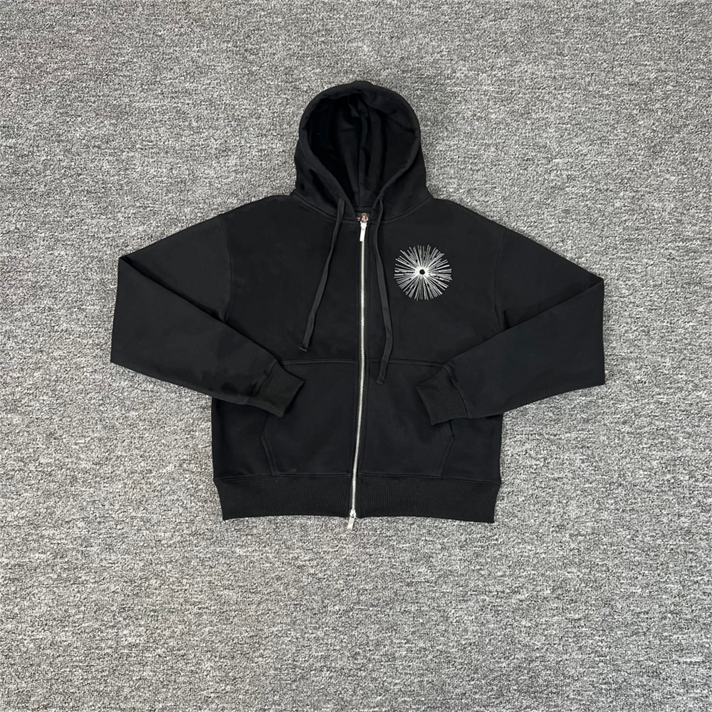 Derchutze Awakening V2 Embroidered Zip Up Hoodie