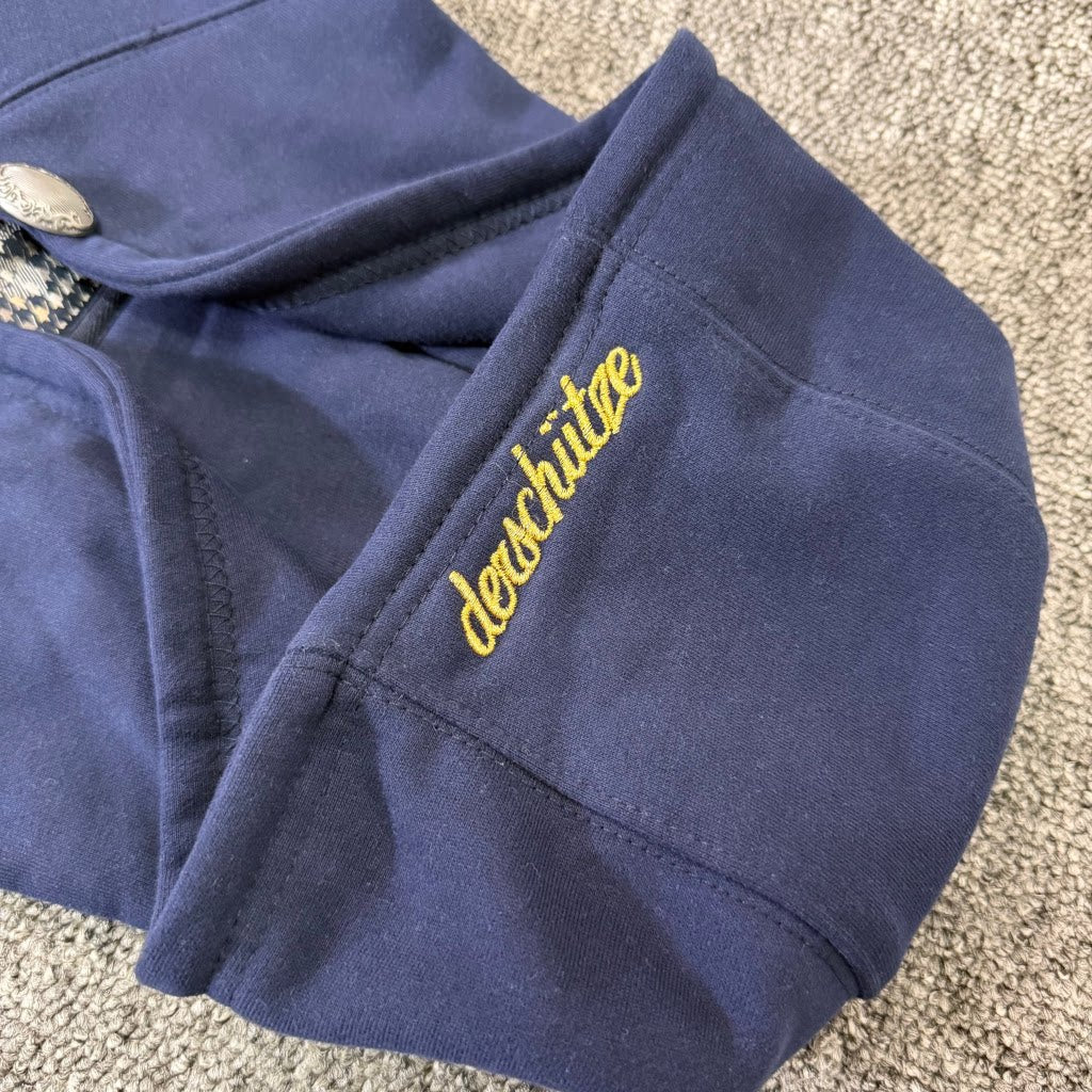 Derchutze Gallery Patch Embroidered Zip Hoodie