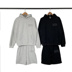 Broken Planet Fleece Hoodie And Shorts Tracksuit Set
